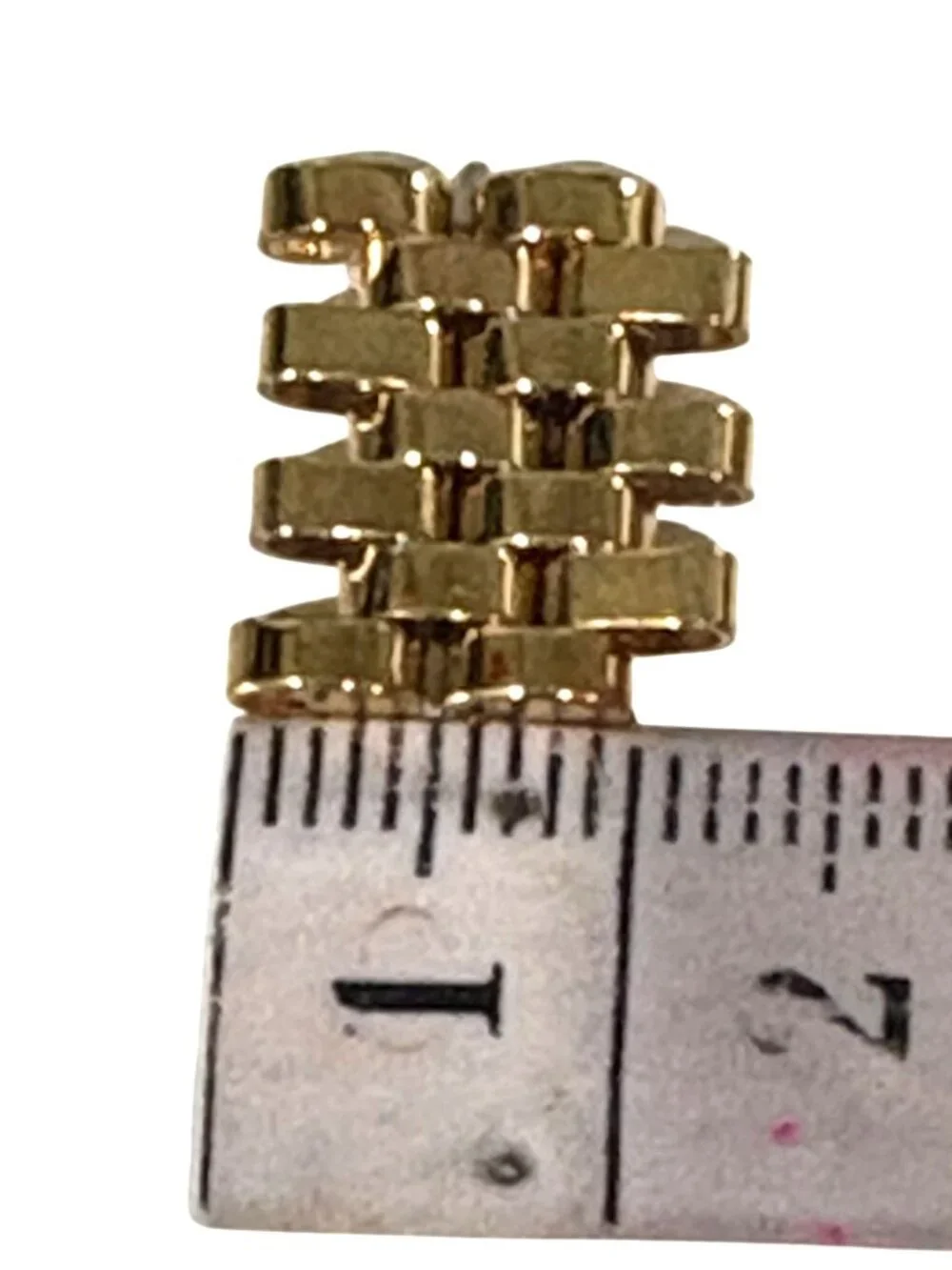 Authentic Cartier Santos De Moiselle 18K Yellow Gold Bracelet Links Set of 2
